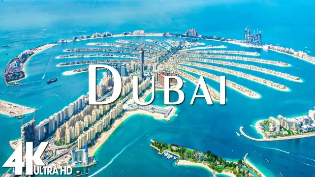 Dubai 4K Meditation Relaxation Film - Morning Piano Music - Amazing Nature