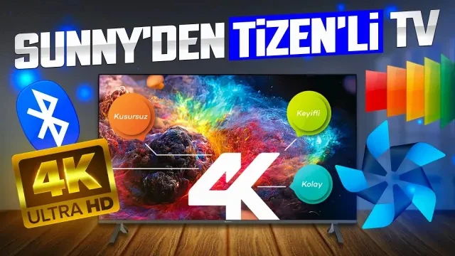 SUNNY'den Tizen işletim sistemli televizyon - SUNNY 50 SN50FMN501 inceleme