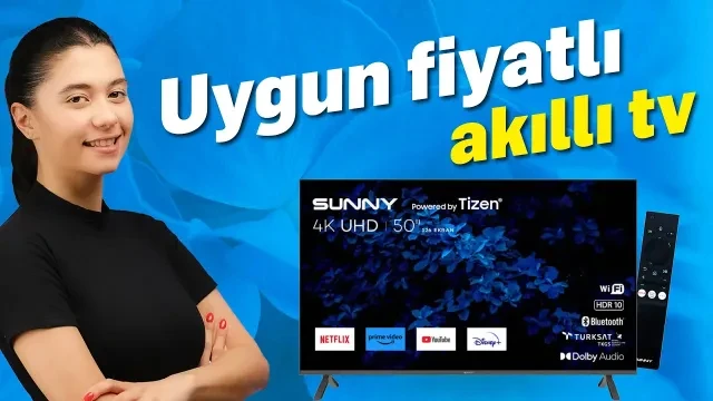 SUNNY 50 İnç Frameless 4K UHD Tizen Akıllı TV İncelemesi